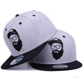 Men’s Hip Hop Character Embroidery Caps