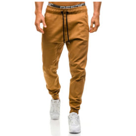 Hip Hop Style Solid Color Joggers